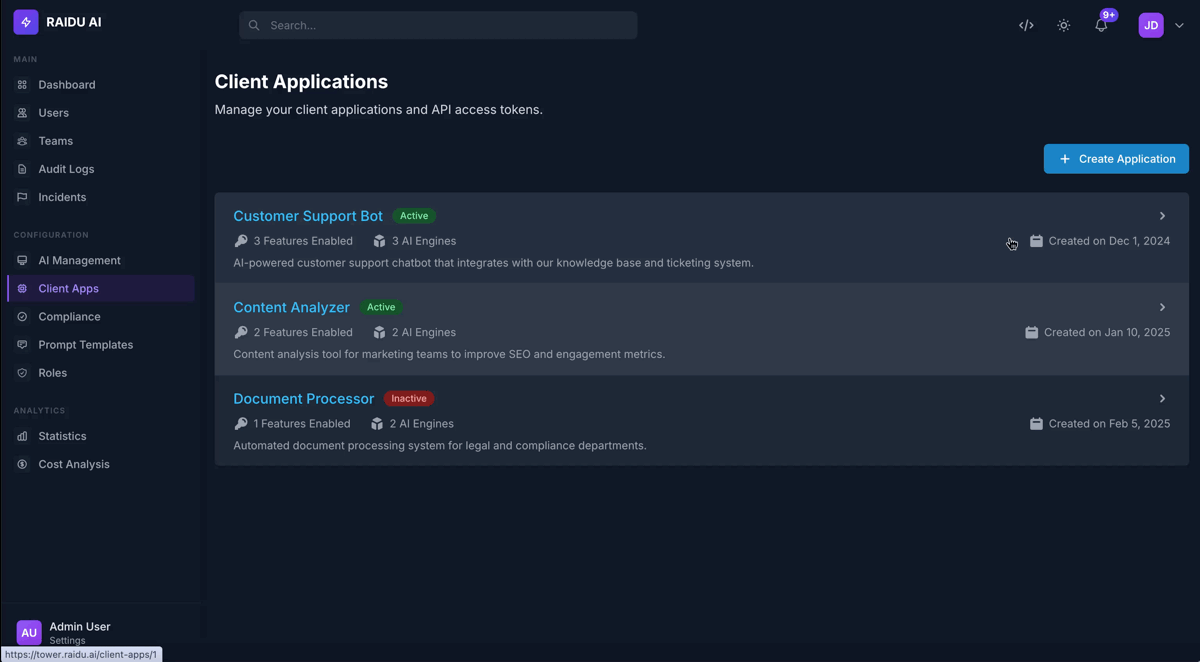 Developer Experience Demo